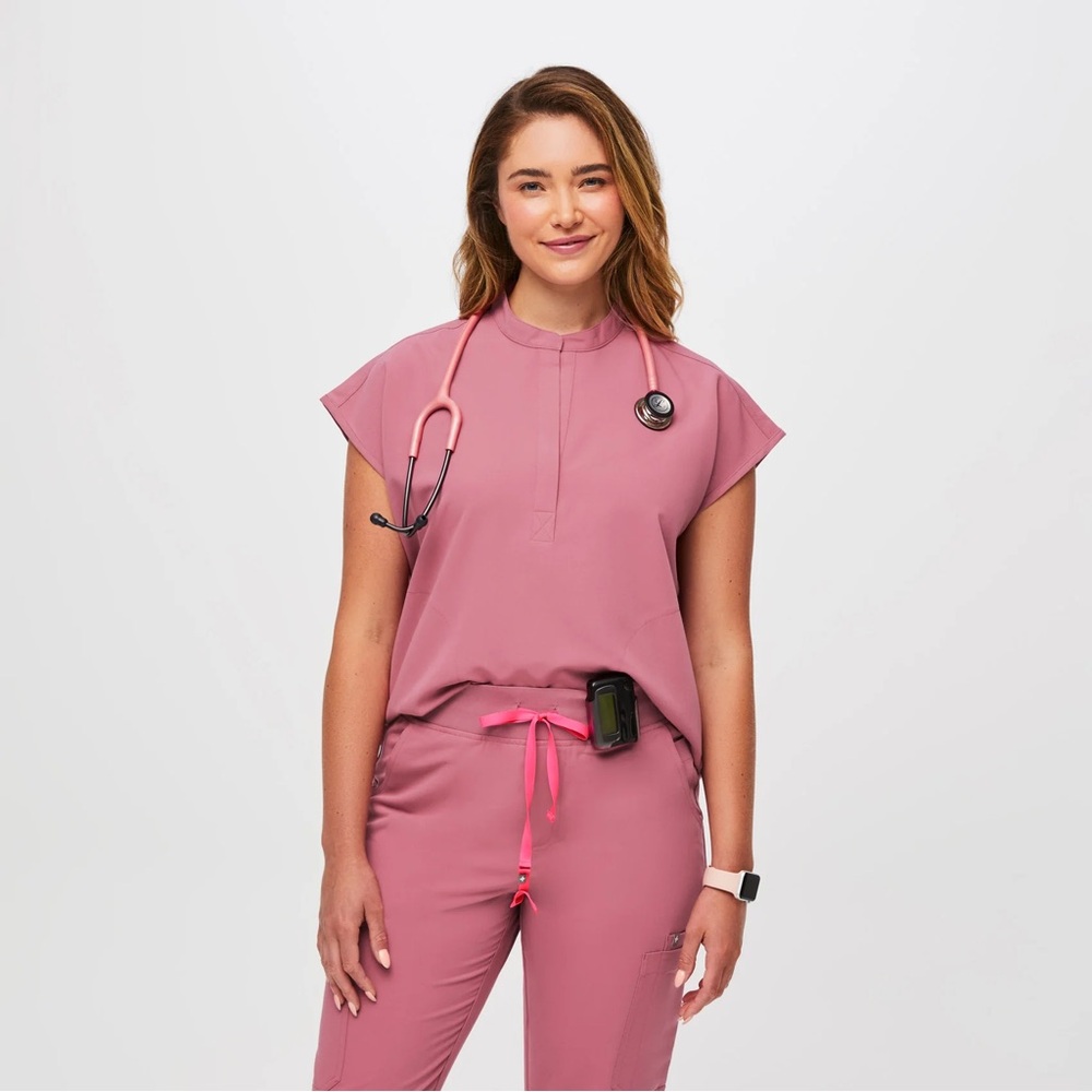 Figs limited edition breast cancer scrub set